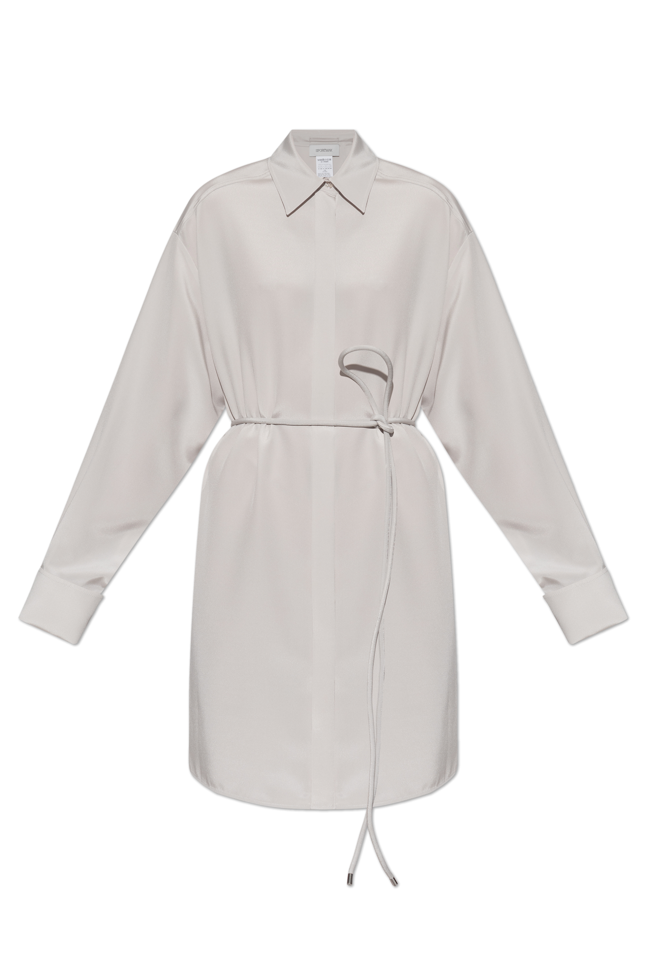 【送料&関税込】SportMax eolie Grey Silk Dress Grey Silk dress 'Eolie' Sportmax - Vitkac AS
